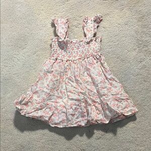 Janie and Jack Pink Floral Kids Dress